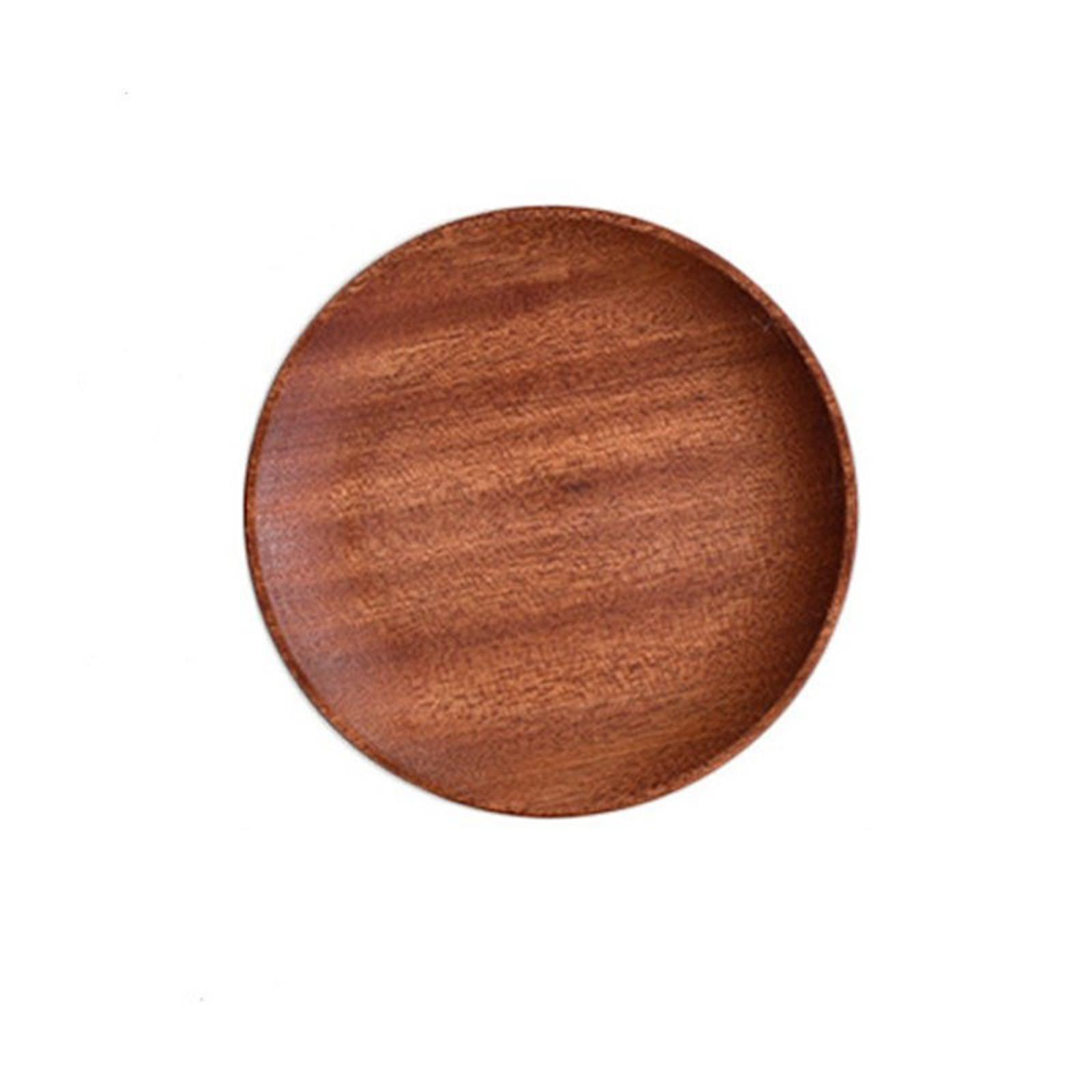 Round Wooden Serving Tray Natural Wood Snack Plate Minimalist Design Lightweight Durable Material Suitable for Home Kitchen Dining Use One Size
Round Wooden Serving Tray Natural Wood Snack Plate Minimalist Design Lightweight Durable Material Suitable for Home Kitchen Dining Use One Size
