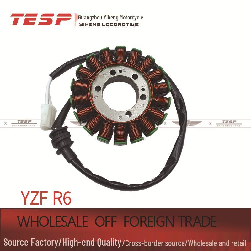 YZF R6 2003-2005 Yamaha Motorcycle Magneto Stator & Ignition Coil
YZF R6 2003-2005 Yamaha Motorcycle Magneto Stator & Ignition Coil