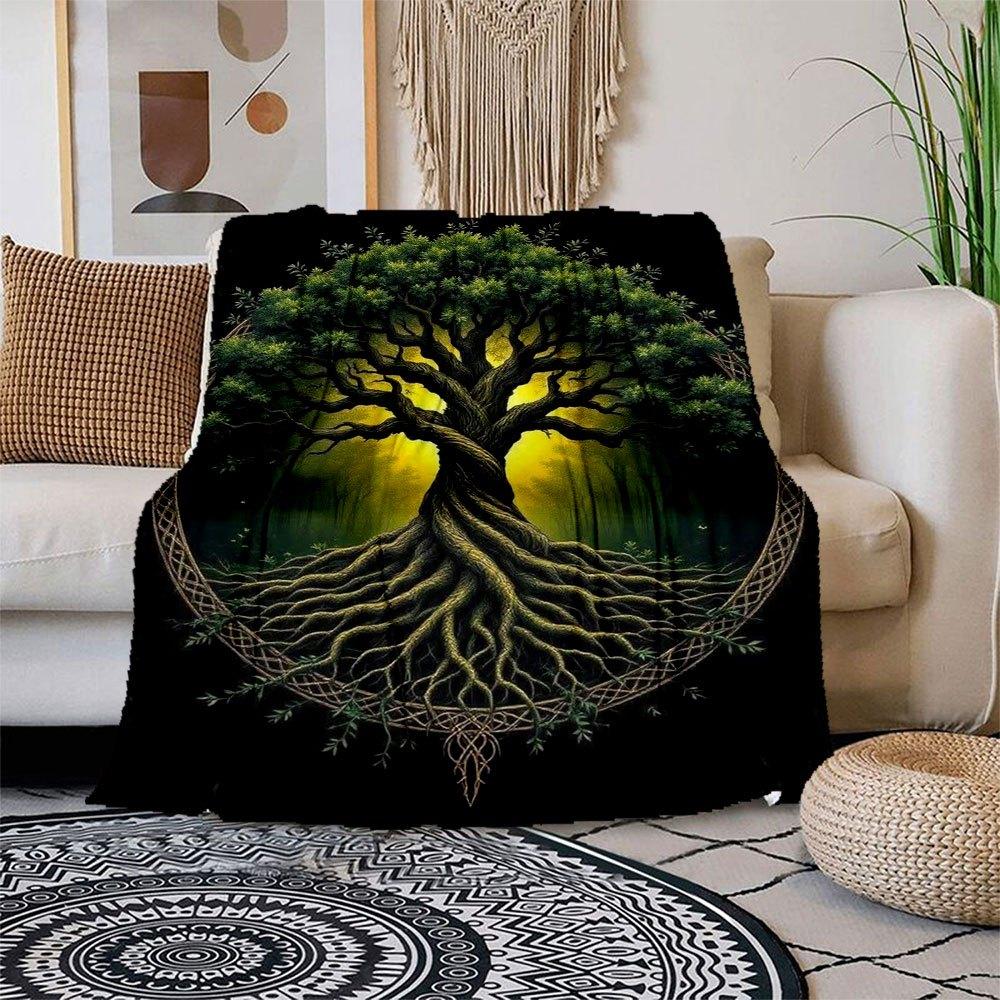 Tree of Life Wall Art: Nature s Majesty in Every Home Decor Blanket Flannel Throw Blanket for Sofa, Bed, Travel, Camping, Office, Couch, Ch 150x180cm
Tree of Life Wall Art: Nature s Majesty in Every Home Decor Blanket Flannel Throw Blanket for Sofa, Bed, Travel, Camping, Office, Couch, Ch 150x180cm