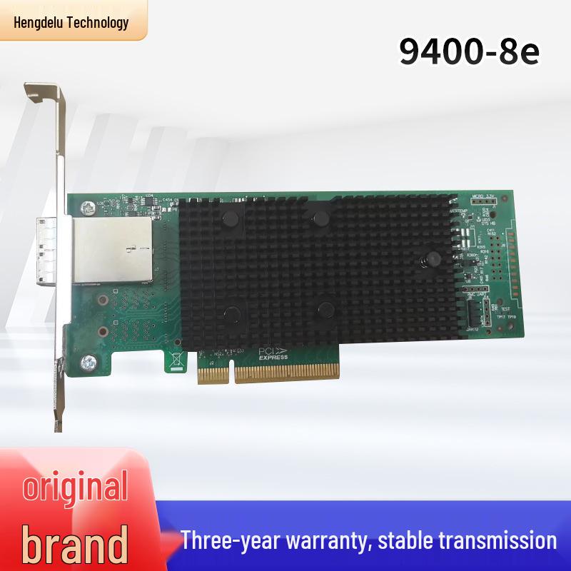 RAID-адаптер Broadcom LSI9400-8e з чіпом SAS3408, трирежимний та сумісний з багатьма пристроями
RAID-адаптер Broadcom LSI9400-8e з чіпом SAS3408, трирежимний та сумісний з багатьма пристроями