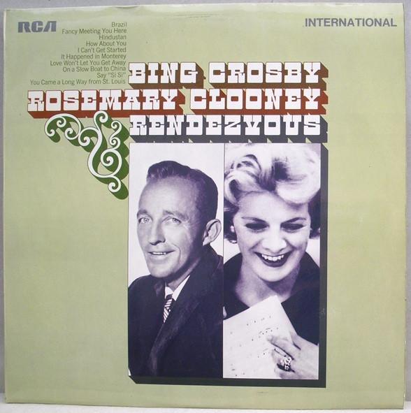 LP Record BING CROSBY ROSEMARY CLOONEY Rendezvous INTS1047 RCA Internation 1969 UK Jazz Used
LP Record BING CROSBY ROSEMARY CLOONEY Rendezvous INTS1047 RCA Internation 1969 UK Jazz Used