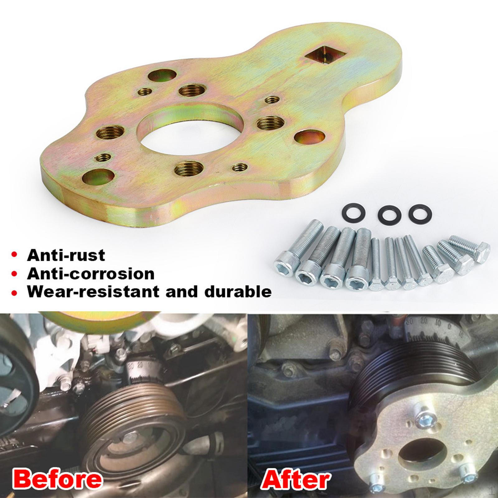 Crank Pulley Tool, Practical, with Screws Repair Tools Crankshafts Tool for Heritage Models
Crank Pulley Tool, Practical, with Screws Repair Tools Crankshafts Tool for Heritage Models