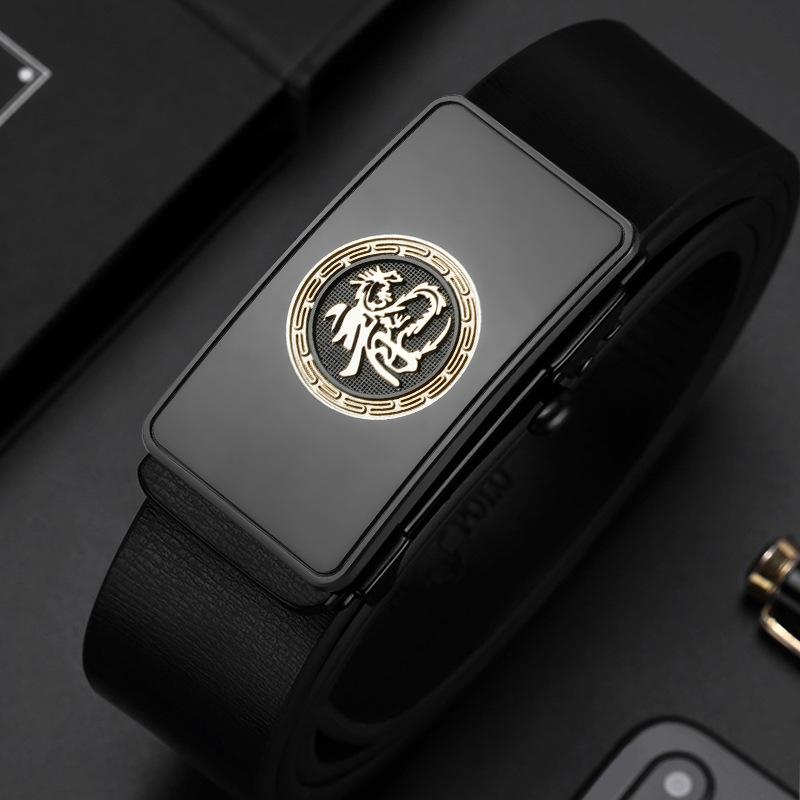 Мужской ремень с пряжкой в виде дракона из натуральной кожи с автоматической пряжкой, повседневный высококачественный универсальный ремень из коровьей кожи для молодых мужчин 130cm
Мужской ремень с пряжкой в виде дракона из натуральной кожи с автоматической пряжкой, повседневный высококачественный универсальный ремень из коровьей кожи для молодых мужчин 130cm