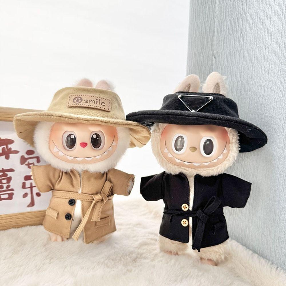 Black/Brown Labubu Doll s Coat Set Glasses 17cm Plush Dolls Clothes Cotton Doll Accessories Style 1
Black/Brown Labubu Doll s Coat Set Glasses 17cm Plush Dolls Clothes Cotton Doll Accessories Style 1