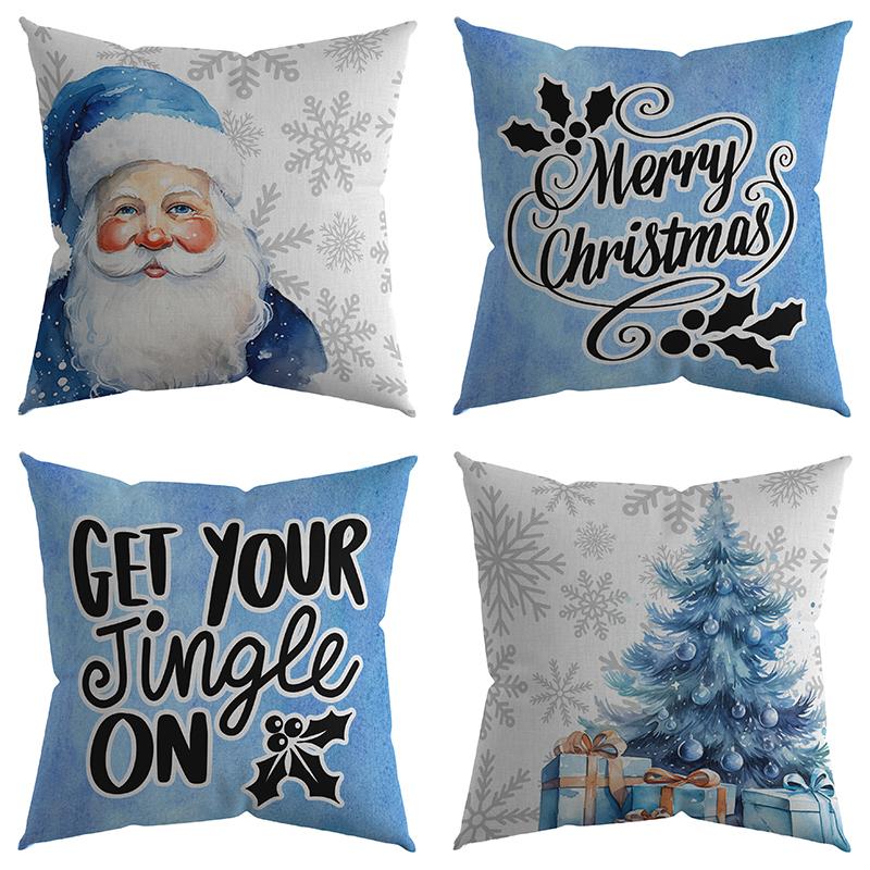 Christmas pillowcase Merry Christmas Santa Claus Christmas tree print peach skin pillowcase sofa ornaments room home decoration
Christmas pillowcase Merry Christmas Santa Claus Christmas tree print peach skin pillowcase sofa ornaments room home decoration