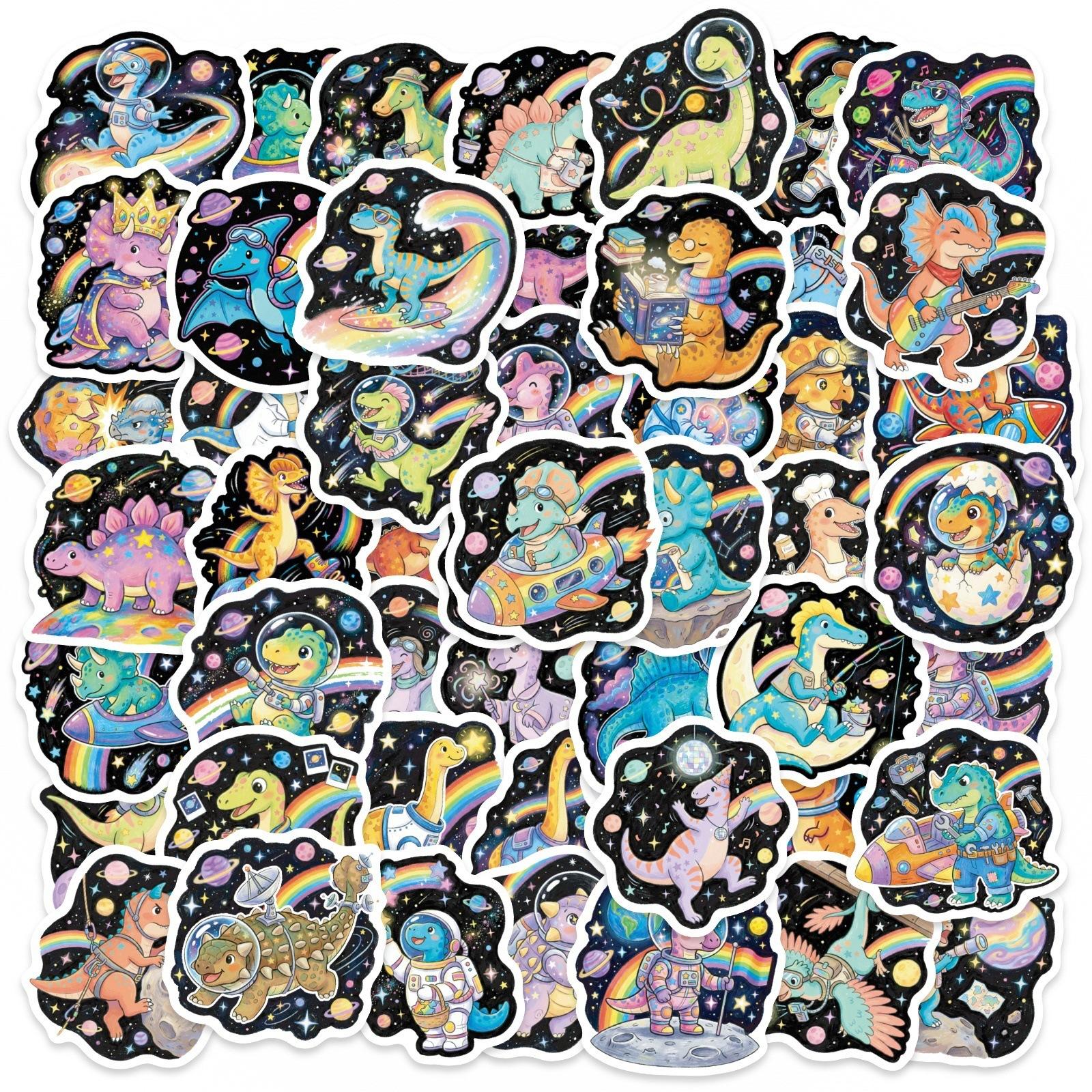 New 50 Space Dinosaur Animal Stickers, Personalized Diy Scooter Phone Case Decorative Waterproof Stickers
New 50 Space Dinosaur Animal Stickers, Personalized Diy Scooter Phone Case Decorative Waterproof Stickers