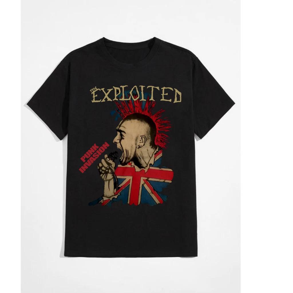 The Exploited Punk Invasion Black Cotton T-Shirt – Men’s S–4XL L
The Exploited Punk Invasion Black Cotton T-Shirt – Men’s S–4XL L