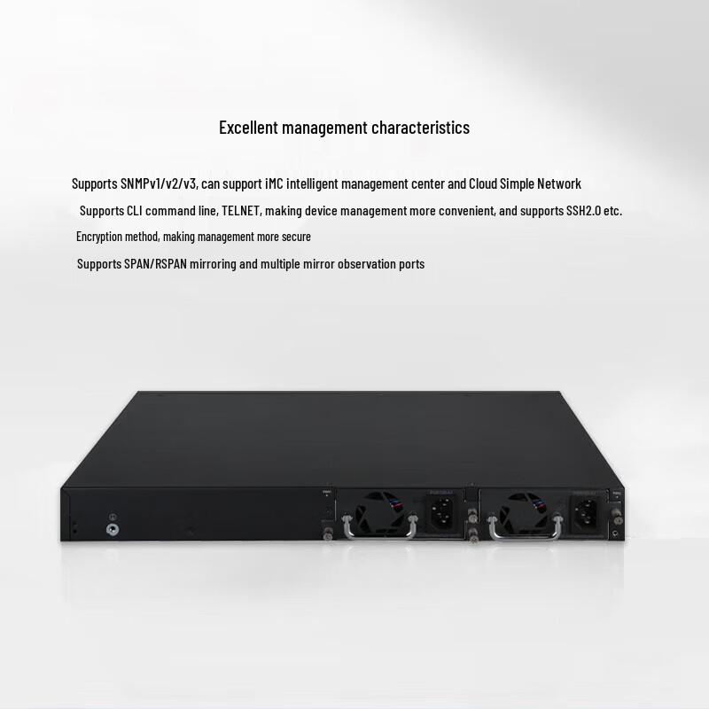 H3C US654S-X Layer 3 Managed Ethernet Switch
H3C US654S-X Layer 3 Managed Ethernet Switch