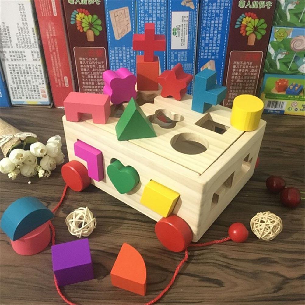 Shape Matching Trailer Toy Educational Wood Wooden Building Blocks Graphics Child
Shape Matching Trailer Toy Educational Wood Wooden Building Blocks Graphics Child