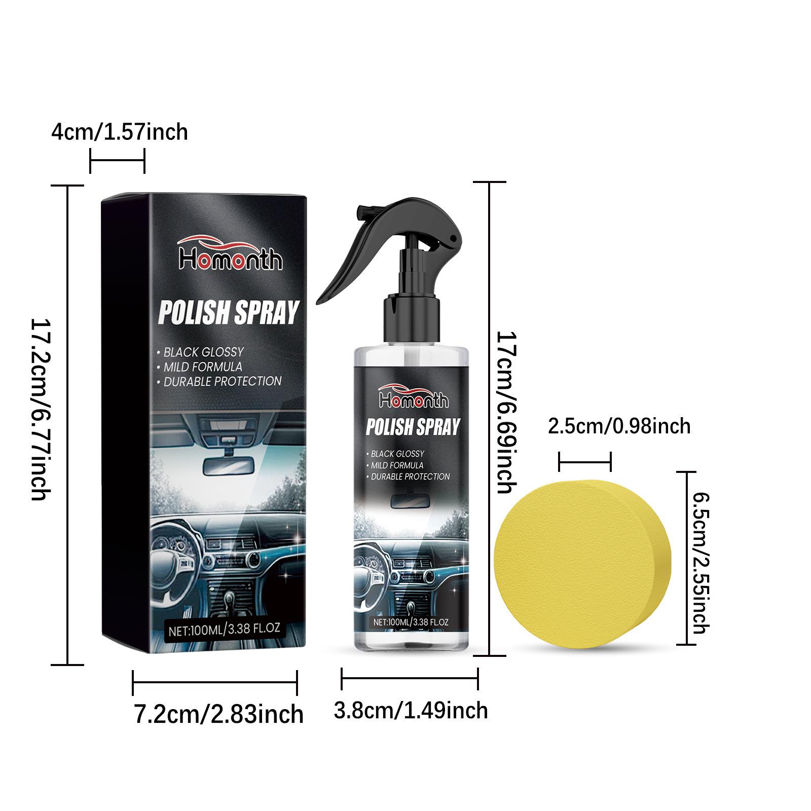 Homonth Automotive Interior Cleaner Car Interior Refiniser Cleaner 100 мл Засіб для видалення плям Кондиціонер для шкіри Interior Cleaner Protectant 100ml
Homonth Automotive Interior Cleaner Car Interior Refiniser Cleaner 100 мл Засіб для видалення плям Кондиціонер для шкіри Interior Cleaner Protectant 100ml