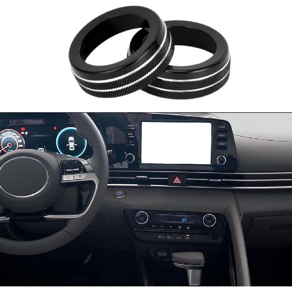 AC Air Conditioner Climate Heater Control Switch Knob Cover Ring Interior Decal Trim for Hyundai Elantra 2021-2024 Aluminum Alloy Black 2 Pcs чёрный
AC Air Conditioner Climate Heater Control Switch Knob Cover Ring Interior Decal Trim for Hyundai Elantra 2021-2024 Aluminum Alloy Black 2 Pcs чёрный
