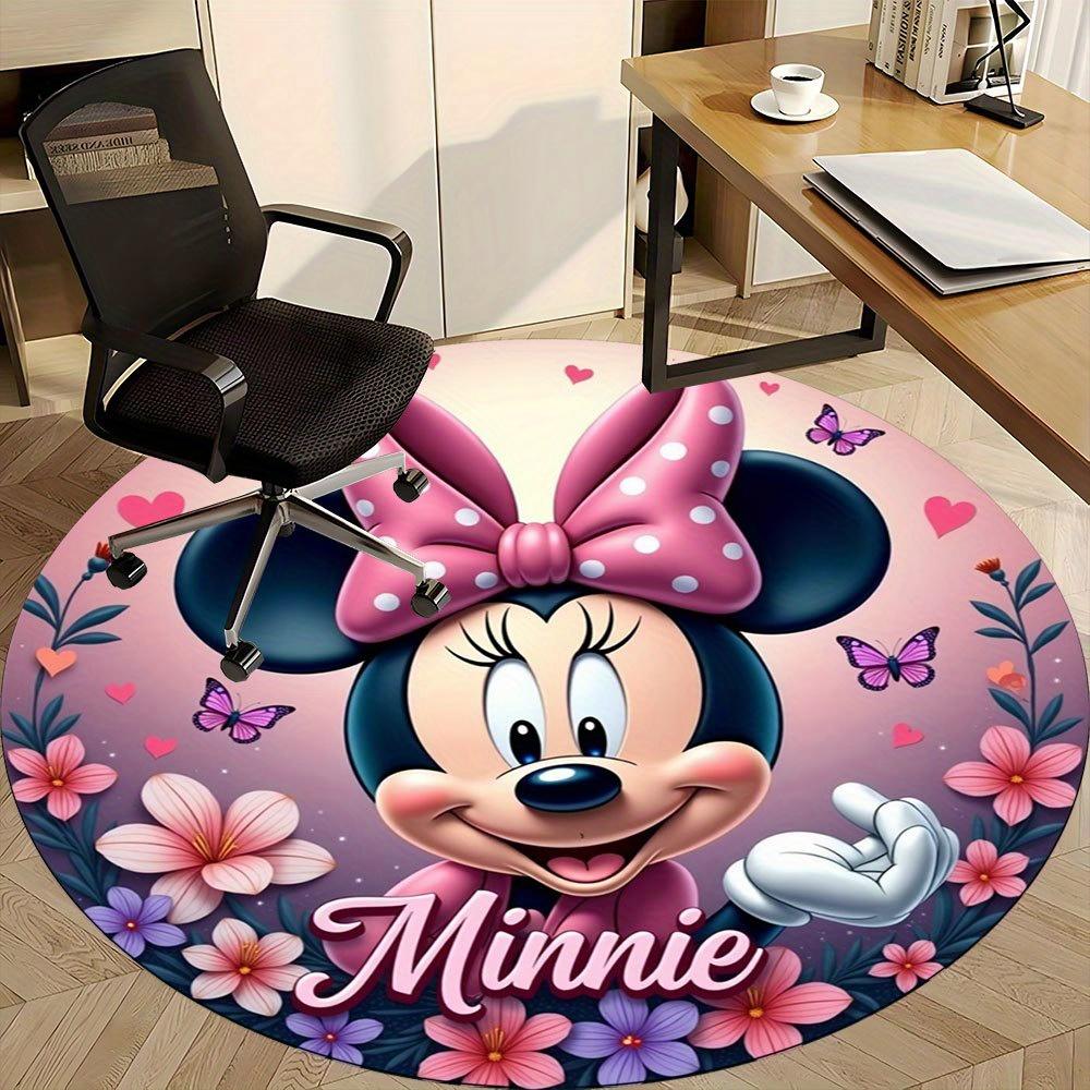 1pc Adorable Minnie Mouse Floral Round Rug - Perfect for Home Office, Living Room, or Home Bedroom Decor -C41112 80cm by 80cm
1pc Adorable Minnie Mouse Floral Round Rug - Perfect for Home Office, Living Room, or Home Bedroom Decor -C41112 80cm by 80cm