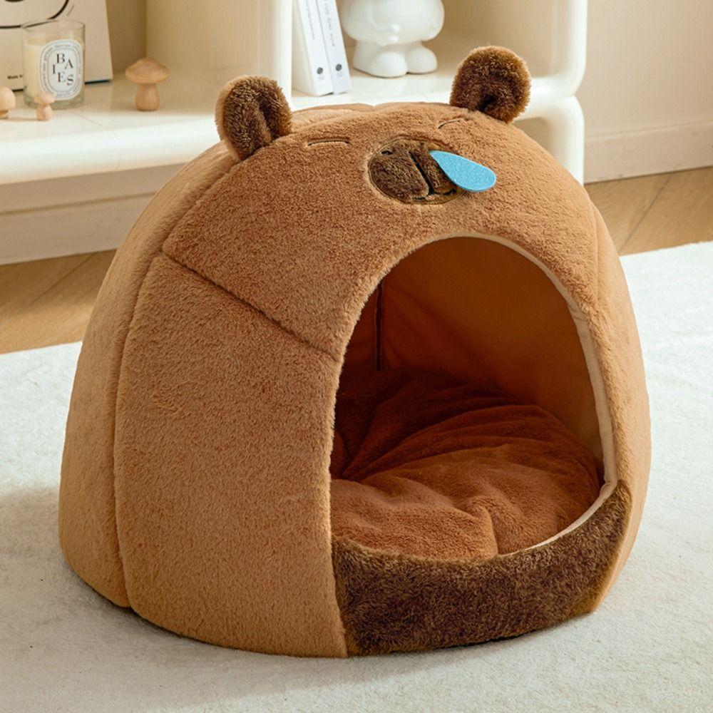 AntiSlip Bottom Dog House Breathable Puppy Cave Cat Nest Creative Capybara Cat Nest Pet Supplies
AntiSlip Bottom Dog House Breathable Puppy Cave Cat Nest Creative Capybara Cat Nest Pet Supplies