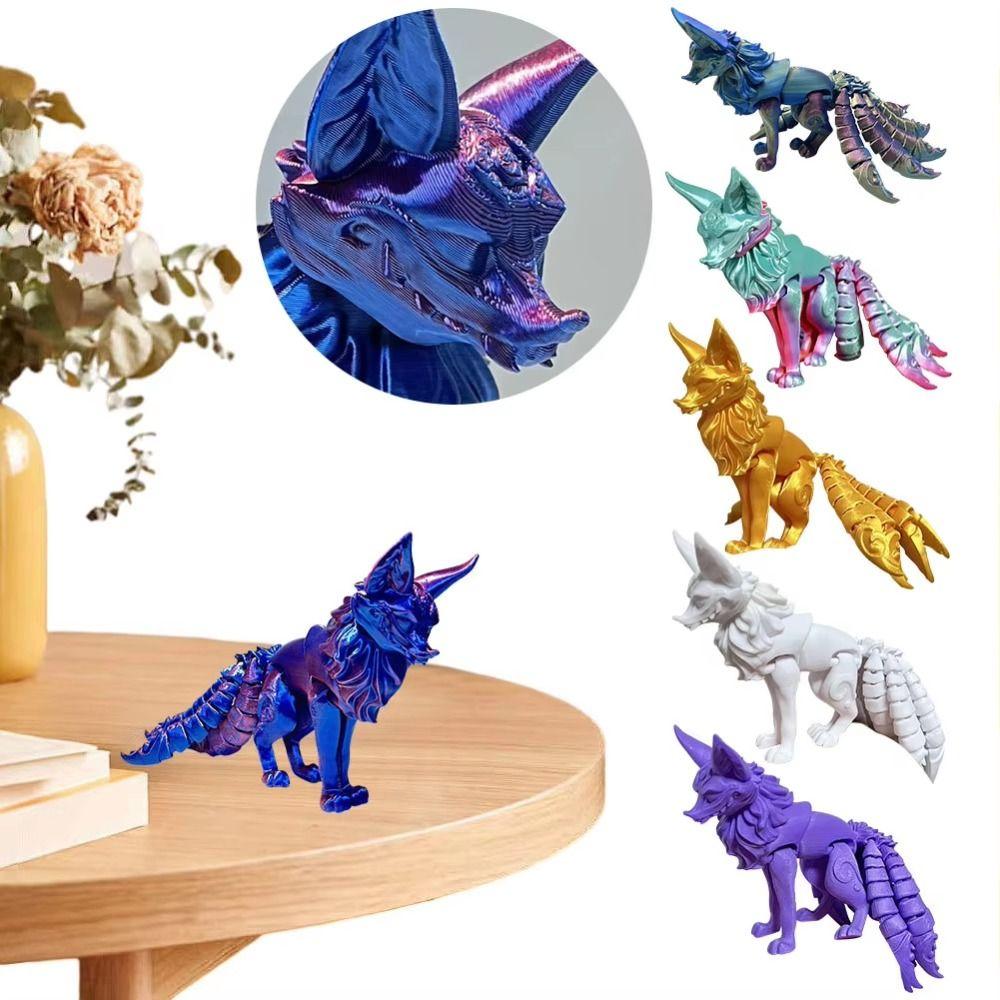Multi-jointed Animal Figurine Toy Simulation Printed 3D Toy Craft Gift 3D Printed Model Kids Toy Rainbow
Multi-jointed Animal Figurine Toy Simulation Printed 3D Toy Craft Gift 3D Printed Model Kids Toy Rainbow