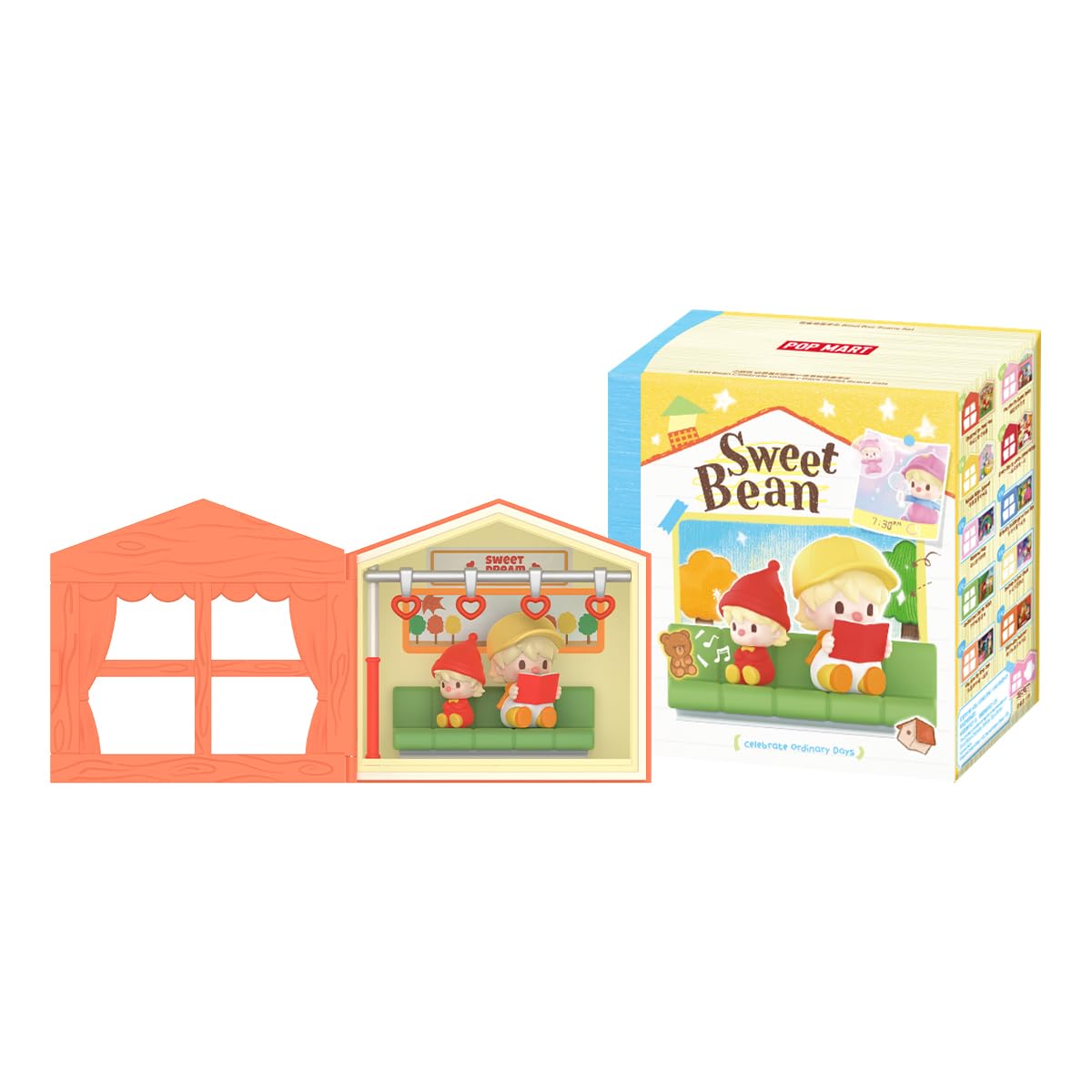 POP MART Sweet Bean Celebrate Ordinary Days Series Scene Set (1 Piece) Pop Mart Gachapon Blind Romantic Ring Box Series 4 Scene Set Birthday Gift
POP MART Sweet Bean Celebrate Ordinary Days Series Scene Set (1 Piece) Pop Mart Gachapon Blind Romantic Ring Box Series 4 Scene Set Birthday Gift
