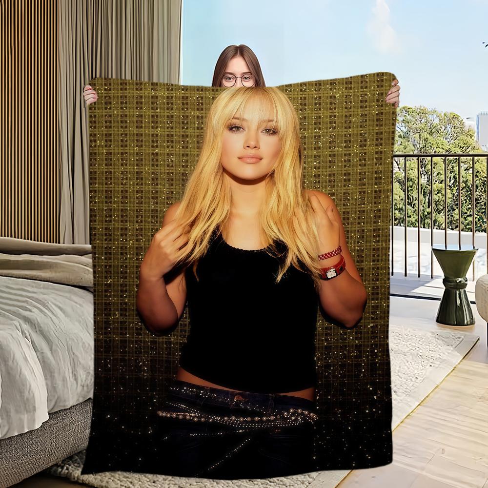 Singer H-Hilary Duff Actor Blanket Flannel warm comfort soft plush blanket For Picnic Beds Sofas Homes And Bedrooms 50x60in
Singer H-Hilary Duff Actor Blanket Flannel warm comfort soft plush blanket For Picnic Beds Sofas Homes And Bedrooms 50x60in