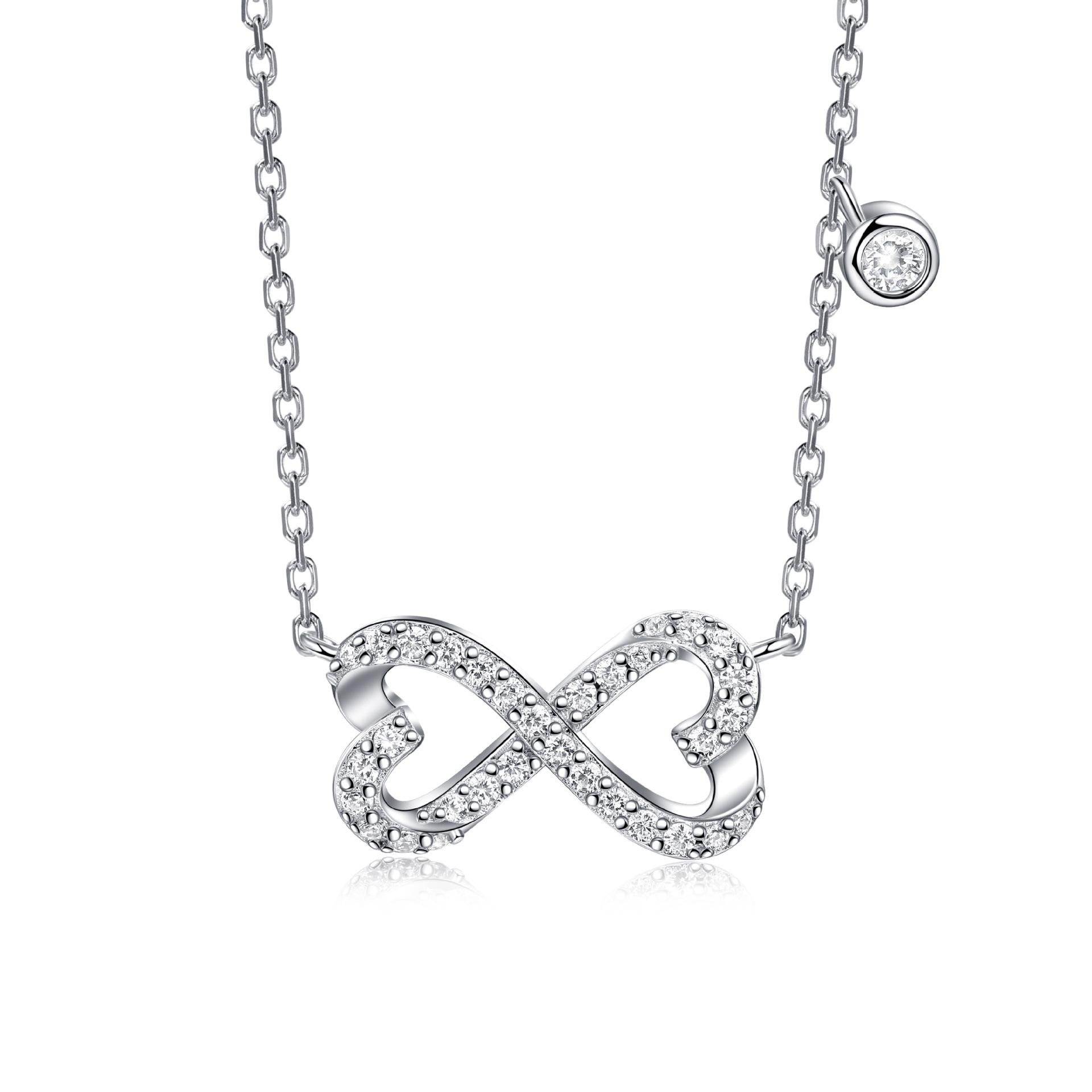 925 sterling silver bow necklace light luxury versatile European and American neck chain double ring love pendant high sense 925 silver платиновый
925 sterling silver bow necklace light luxury versatile European and American neck chain double ring love pendant high sense 925 silver платиновый