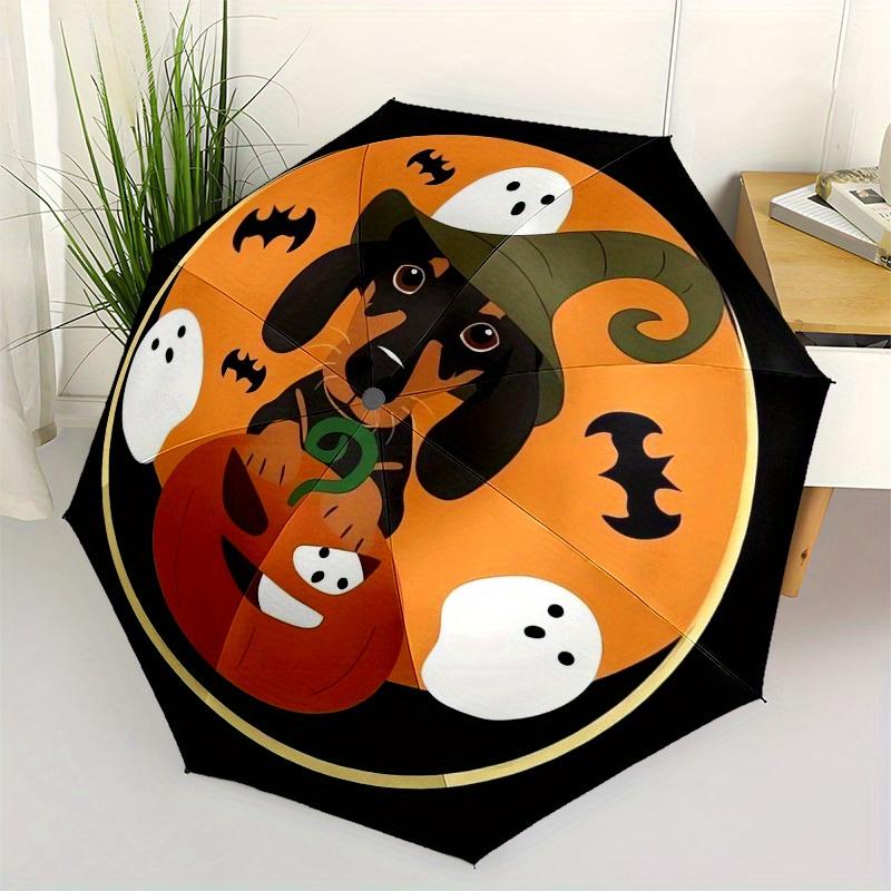 1pc Halloween Dog with Witch Hat Umbrella with Plastic Handle,Suitable for All Seasons Home Travel Outdoor UmbrellaB1811
1pc Halloween Dog with Witch Hat Umbrella with Plastic Handle,Suitable for All Seasons Home Travel Outdoor UmbrellaB1811