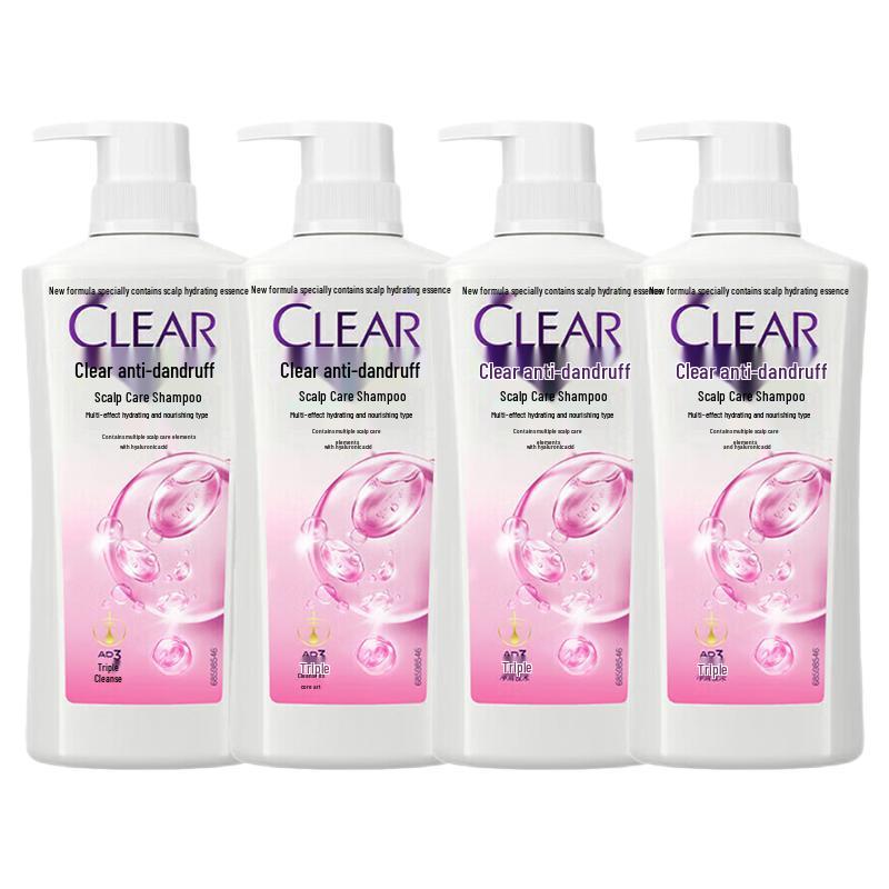 Clear Anti-Dandruff Scalp Care Shampoo (4 x 450g)
Clear Anti-Dandruff Scalp Care Shampoo (4 x 450g)