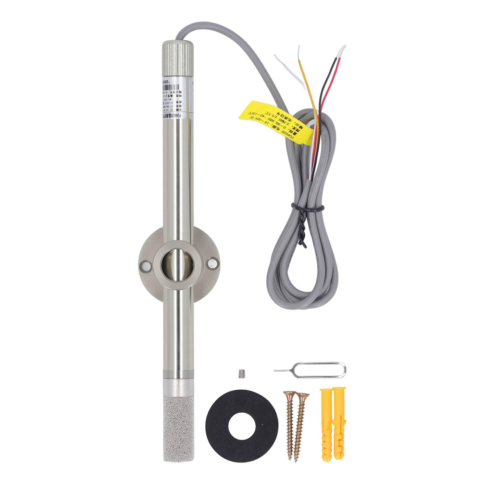 Temperature Humidity Sensor 420mA Output IP68 Waterproof 1530V DC Transmitter Sensor Probe
Temperature Humidity Sensor 420mA Output IP68 Waterproof 1530V DC Transmitter Sensor Probe