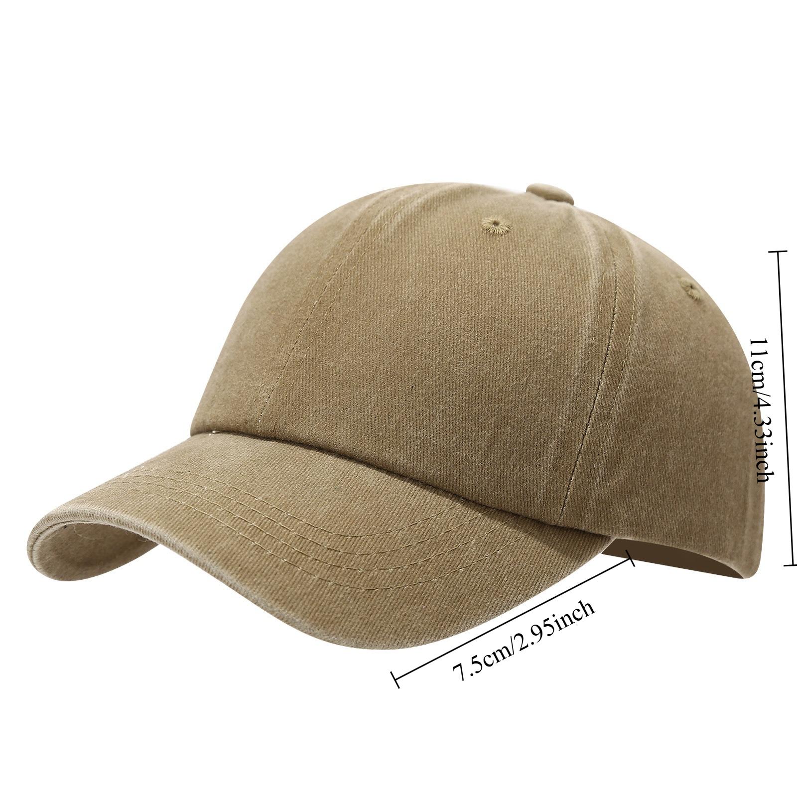 Soft Top Retro Washed Baseball Cap American Vintage Style Cool and Versatile Couple Duckbill Cap Ins Sun Shading M хаки
Soft Top Retro Washed Baseball Cap American Vintage Style Cool and Versatile Couple Duckbill Cap Ins Sun Shading M хаки