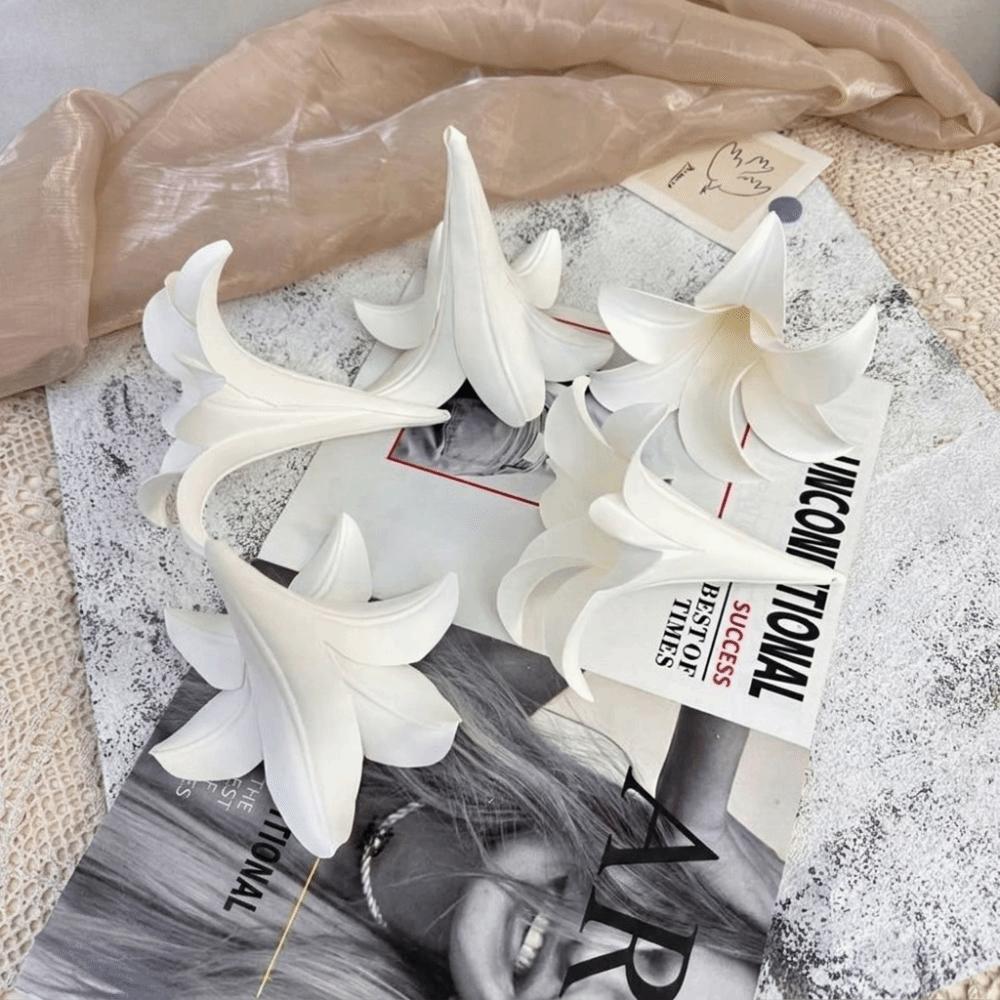 5PCS 15cm Foam Flower Head DIY Hanging Lily New Artificial Lily Flower Head Centerpiece 5pcs
5PCS 15cm Foam Flower Head DIY Hanging Lily New Artificial Lily Flower Head Centerpiece 5pcs