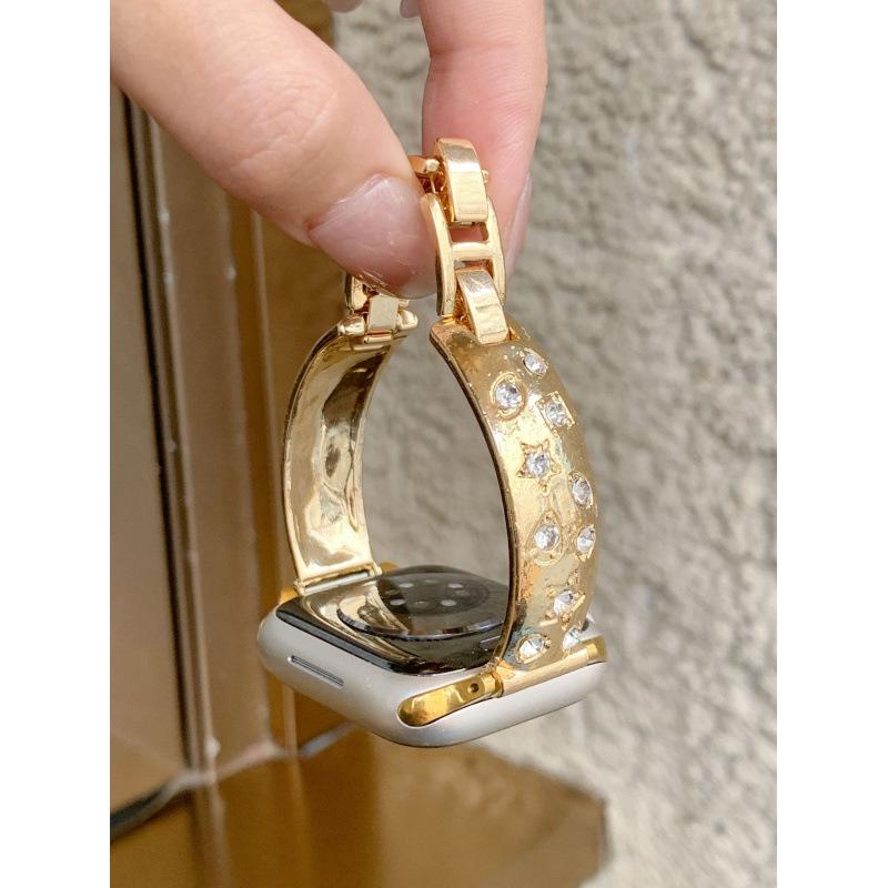 Star White Diamond Bracelet for Apple Watch 11, Huawei GT6, and Xiaomi 9 Self-measure 18mm золотий
Star White Diamond Bracelet for Apple Watch 11, Huawei GT6, and Xiaomi 9 Self-measure 18mm золотий