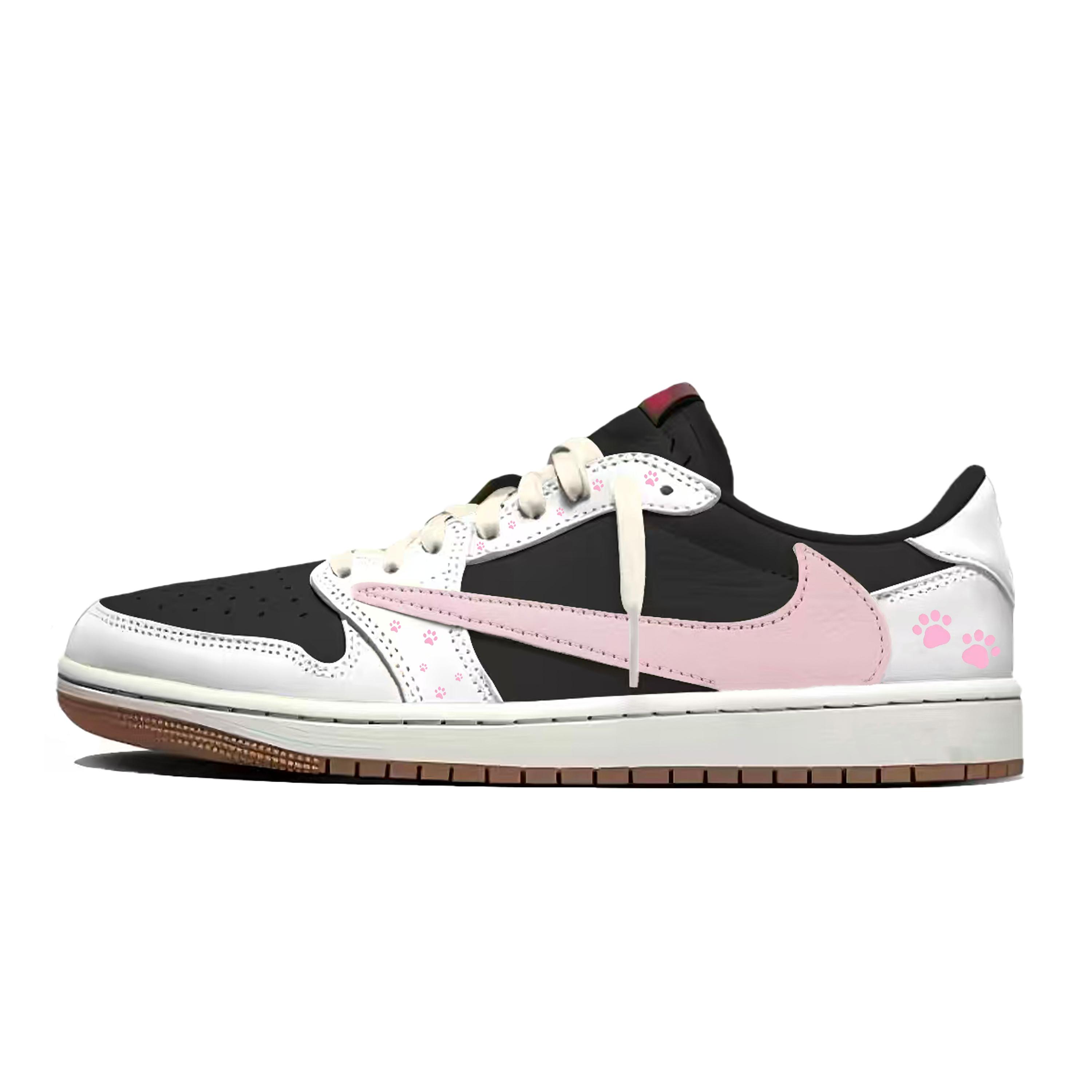 Travis Scott x Jordan Air Jordan 1 Travis Scott X AJ1 Low Collaboration Low top Vintage Basketball Shoes Unisex Pink DZ4137-700(Team1677- 4) 35.5
Travis Scott x Jordan Air Jordan 1 Travis Scott X AJ1 Low Collaboration Low top Vintage Basketball Shoes Unisex Pink DZ4137-700(Team1677- 4) 35.5