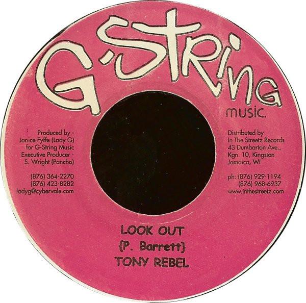 7inch Record TONY REBEL / QUEEN IFRICA - Look Out / Peace & Love NONE G-String Music 2002 Jamaica Reggae, Ska & Dub Used
7inch Record TONY REBEL / QUEEN IFRICA - Look Out / Peace & Love NONE G-String Music 2002 Jamaica Reggae, Ska & Dub Used