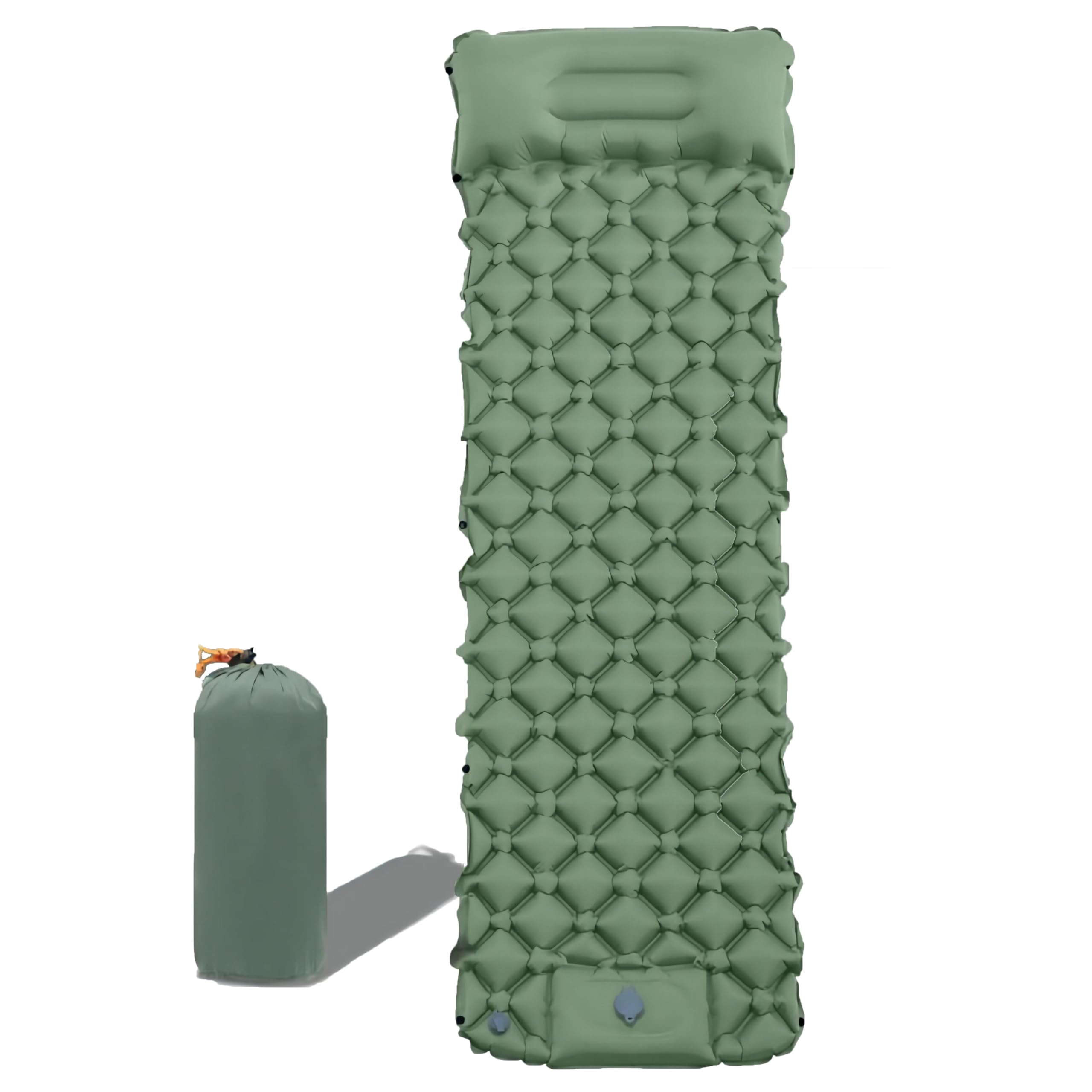 MALLOME Air Camping Ultra 10CM Sleeping in the Camping Easy Infinite включает в себя водонепроницаемый и противоприливной коврик Disaster Mountain, коврик с ножным управлением, зелёный
MALLOME Air Camping Ultra 10CM Sleeping in the Camping Easy Infinite включает в себя водонепроницаемый и противоприливной коврик Disaster Mountain, коврик с ножным управлением, зелёный