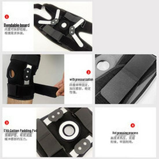 Aluminum Support Meniscus Knee Sleeves: Protective Running Gear with Patella Hinges M чёрный
Aluminum Support Meniscus Knee Sleeves: Protective Running Gear with Patella Hinges M чёрный