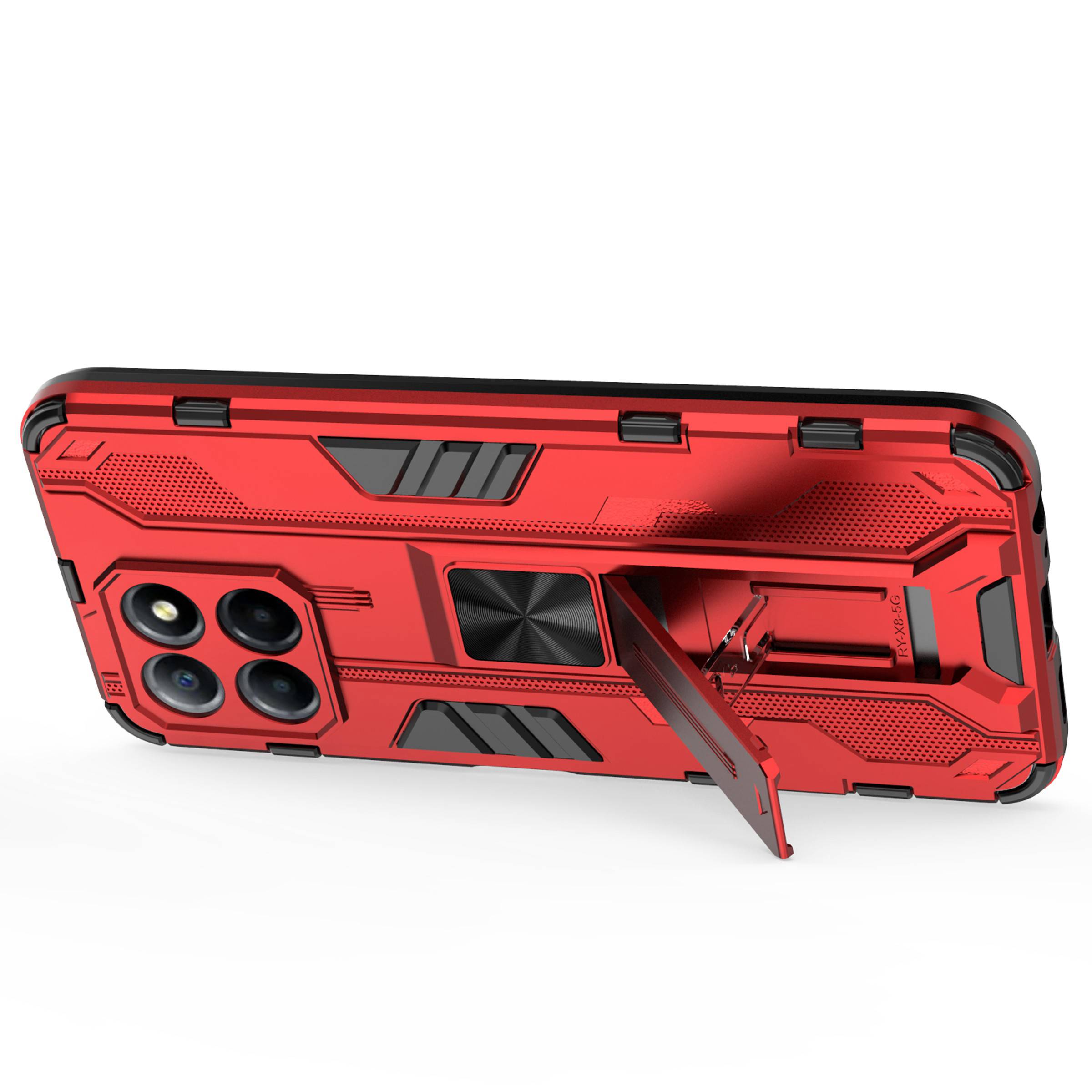 For Honor X8 5G Kickstand Phone Case Anti-drop Hard PC Soft TPU Shockproof Cover Red
For Honor X8 5G Kickstand Phone Case Anti-drop Hard PC Soft TPU Shockproof Cover Red