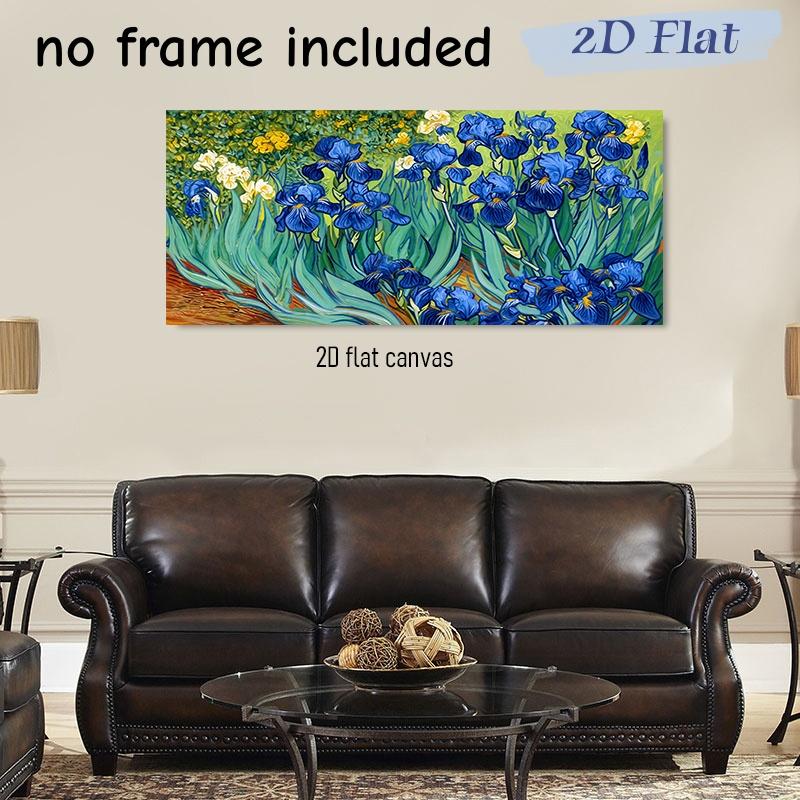 1pc Van Gogh s classic iris oil painting frameless canvas decoration hanging painting living room foyer bedroom dining room mode (as the picture,50x100cm No Frame)
1pc Van Gogh s classic iris oil painting frameless canvas decoration hanging painting living room foyer bedroom dining room mode (as the picture,50x100cm No Frame)