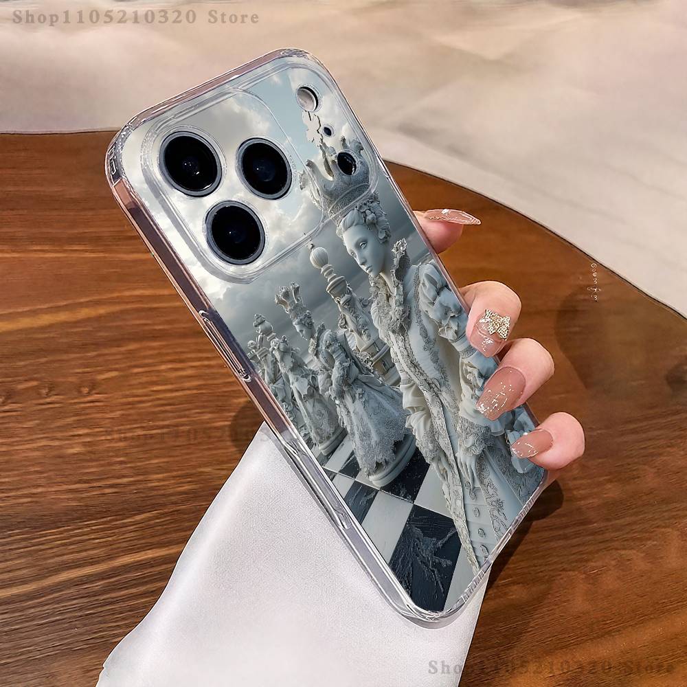 Chess Board Art Phone Case For iPhone 17,16,15,14,13,12,11 Pro,Max,Plus,XR,Mini,E Clear Full-coverage Soft Cover iPhone13
Chess Board Art Phone Case For iPhone 17,16,15,14,13,12,11 Pro,Max,Plus,XR,Mini,E Clear Full-coverage Soft Cover iPhone13