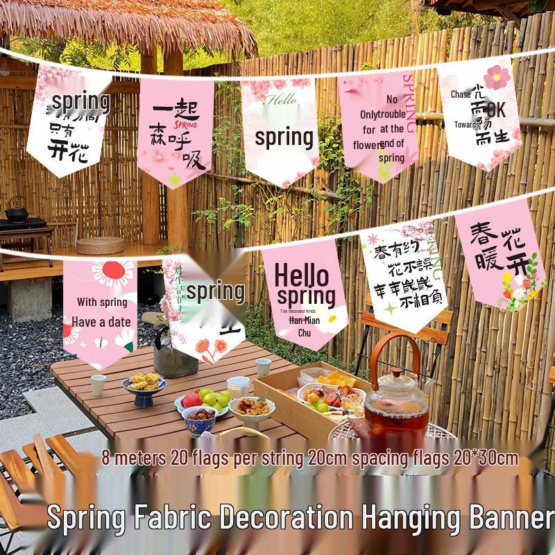Summer-Themed String Flags for Campsites and Homestays Standard
Summer-Themed String Flags for Campsites and Homestays Standard