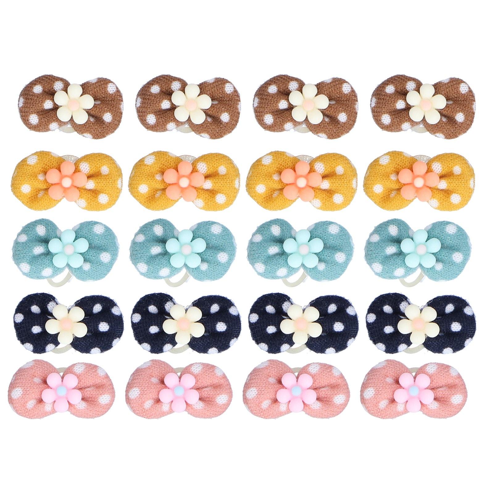 20 Pcs Dog Hair Bows Polyester Colorful Pet Hair Accessories for Dogs Cats Decoration
20 Pcs Dog Hair Bows Polyester Colorful Pet Hair Accessories for Dogs Cats Decoration