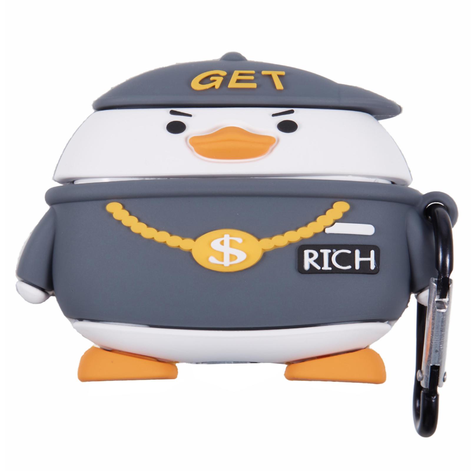 For Apple AirPods Pro Bluetooth-compatible Earphones Silicone Cover Hip Hop Duck Protective Case A
For Apple AirPods Pro Bluetooth-compatible Earphones Silicone Cover Hip Hop Duck Protective Case A