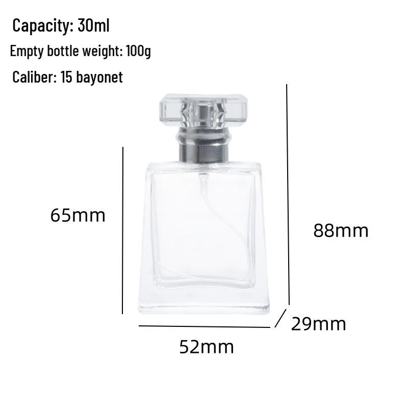 Irregular Shape Glass Perfume Bottle with Bayonet Continuous Spray, Available in 30/50/100ml Sizes, Empty.
Irregular Shape Glass Perfume Bottle with Bayonet Continuous Spray, Available in 30/50/100ml Sizes, Empty.