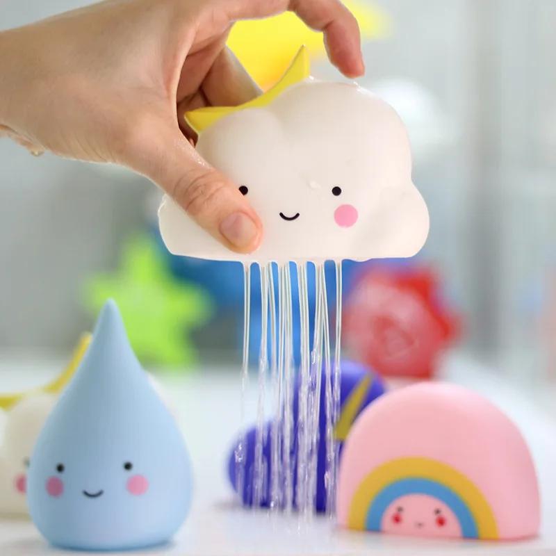 non-toxic Baby Bathing Toy Kids Cute Weather Clouds Water Spray Sprinkler Bathroom Sprinkling Shower Swimming Water Toys For Children Gift
non-toxic Baby Bathing Toy Kids Cute Weather Clouds Water Spray Sprinkler Bathroom Sprinkling Shower Swimming Water Toys For Children Gift