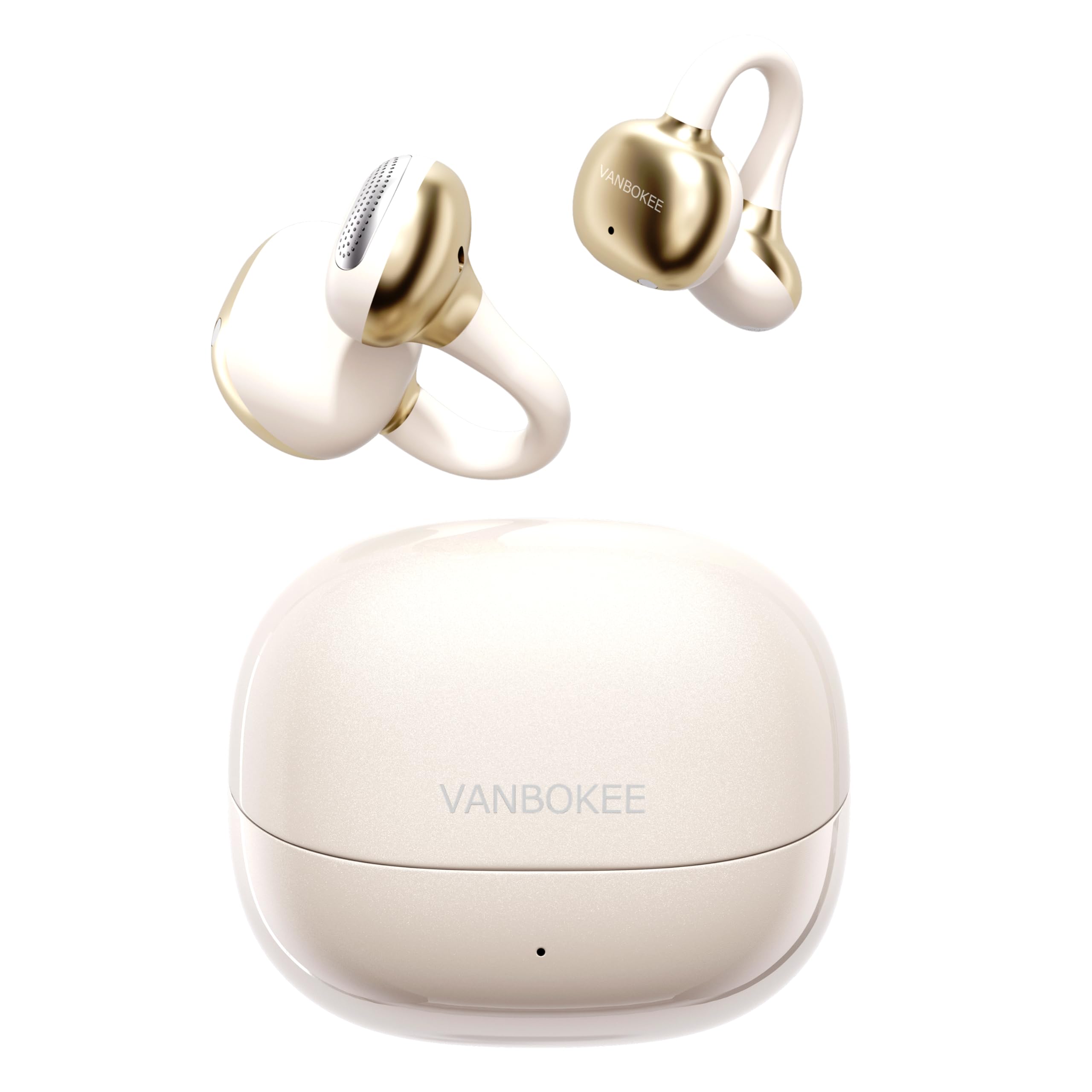 H15 Ear Cuff Style Bluetooth Wireless Open Deep Noise Up to 34 Hours Playback Fast Ergonomic Suitable for VANBOKEE Earphones, Ear, Bass, Reduction, бежевий
H15 Ear Cuff Style Bluetooth Wireless Open Deep Noise Up to 34 Hours Playback Fast Ergonomic Suitable for VANBOKEE Earphones, Ear, Bass, Reduction, бежевий