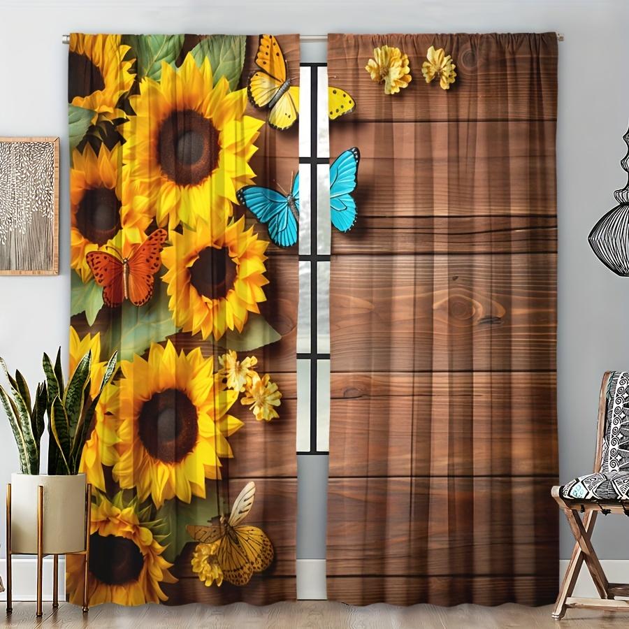 2 шт. Шторы Красивые весенние Подсолнухи Цветок Красивые Пожелания Современные Печатные Шторы С Карманом На Карнизе Шторы Для Кухни (50Wx50H)x2(CM)&Grommet Top
2 шт. Шторы Красивые весенние Подсолнухи Цветок Красивые Пожелания Современные Печатные Шторы С Карманом На Карнизе Шторы Для Кухни (50Wx50H)x2(CM)&Grommet Top