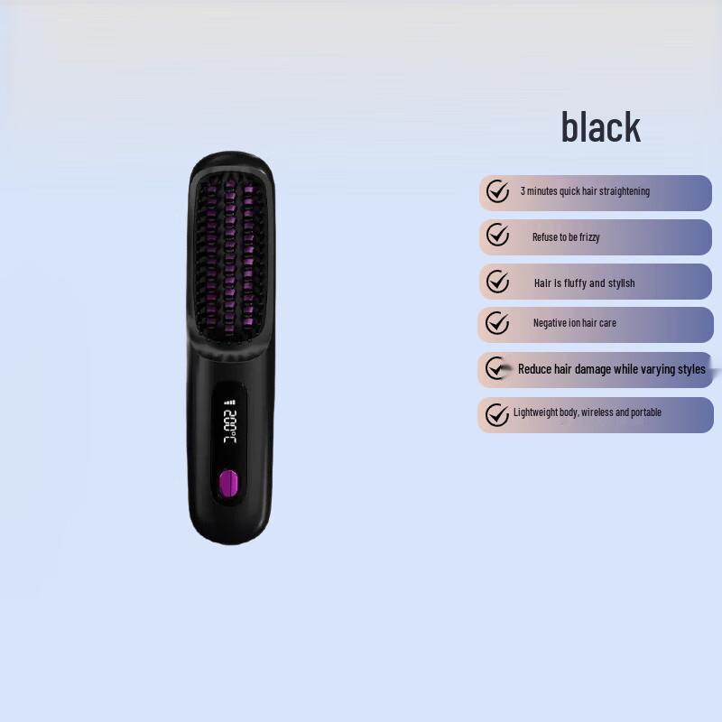 Беспроводная расческа-выпрямитель и плойка для волос Jiu Pin S7 с отрицательными ионами
Беспроводная расческа-выпрямитель и плойка для волос Jiu Pin S7 с отрицательными ионами