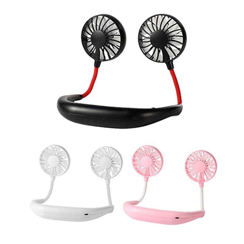 USB Portable Cold Fan Hands Free Neck Hanging Rechargeable Mini Sports3-Speed Adjustable Neck Dual Fan Home OfficeOutdoor Travel
USB Portable Cold Fan Hands Free Neck Hanging Rechargeable Mini Sports3-Speed Adjustable Neck Dual Fan Home OfficeOutdoor Travel
