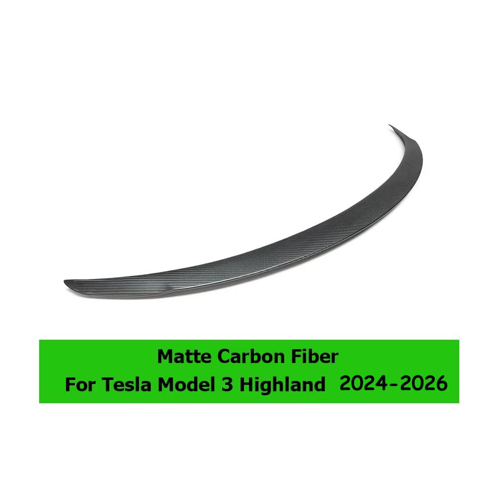 For Tesla Model 3 Highland 2026 2025 High Performance Spoiler Model Y Juniper Real Carbon Fiber Original Trunk Wing Accessories
For Tesla Model 3 Highland 2026 2025 High Performance Spoiler Model Y Juniper Real Carbon Fiber Original Trunk Wing Accessories