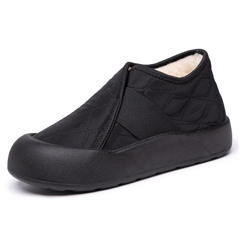 Новые модные зимние женские хлопковые ботинки с набивкой и утолщением для сохранения тепла, мягкие, нескользящие и легкие повседневные сапоги из хлопка для мам 41 чёрный
Новые модные зимние женские хлопковые ботинки с набивкой и утолщением для сохранения тепла, мягкие, нескользящие и легкие повседневные сапоги из хлопка для мам 41 чёрный