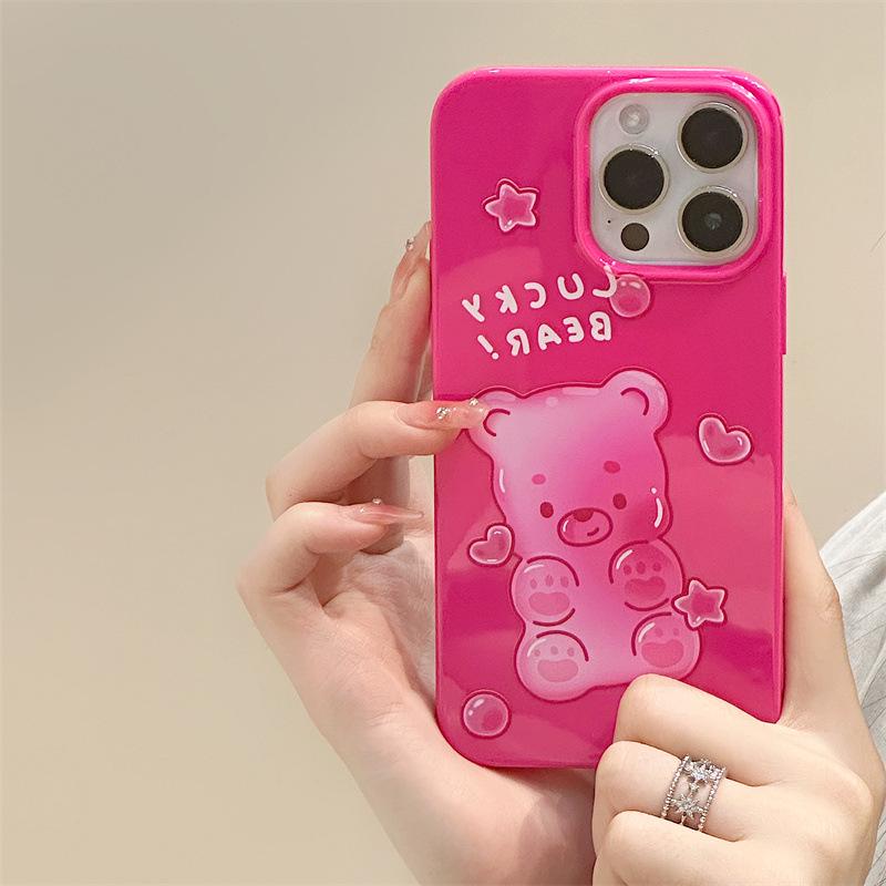 Zhitai Cartoon Jelly Case for iPhone 12/13/14/15Pro, Glossy Finish with Bracelet 16 Plus
Zhitai Cartoon Jelly Case for iPhone 12/13/14/15Pro, Glossy Finish with Bracelet 16 Plus