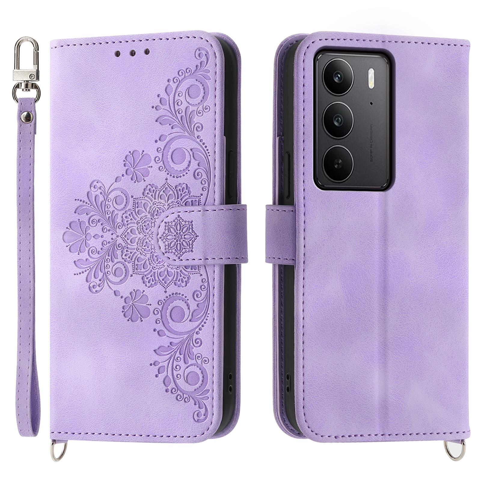 For Realme C75 4G/V60 Pro 5G Case Flower Pattern PU Leather Wallet Phone Cover with Strap C
For Realme C75 4G/V60 Pro 5G Case Flower Pattern PU Leather Wallet Phone Cover with Strap C