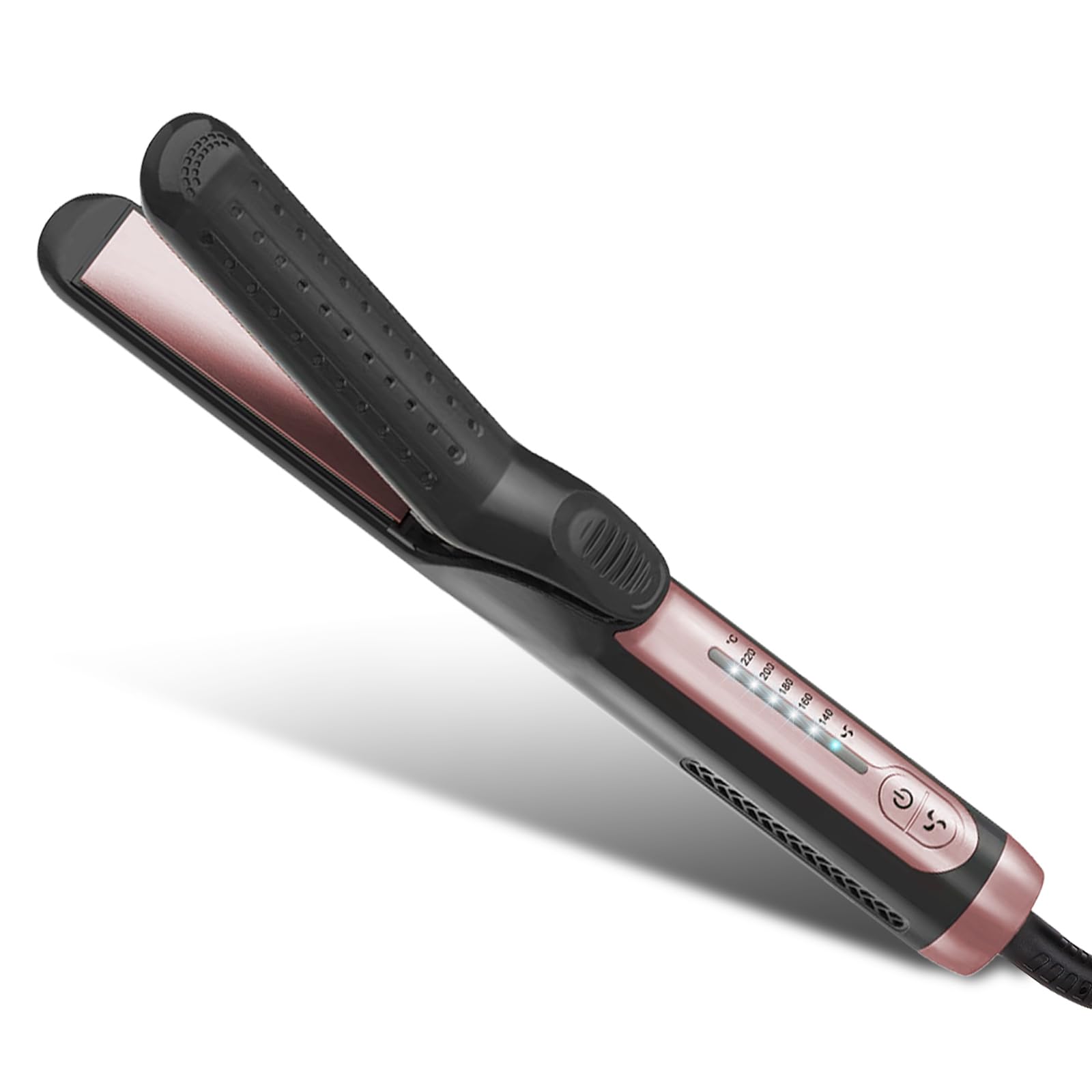 салон de pro hair curl выпрямляет волосы без нагревания снаружи предотвращает совместимость с заграничными странами утюжок, прямой, чёрный
салон de pro hair curl выпрямляет волосы без нагревания снаружи предотвращает совместимость с заграничными странами утюжок, прямой, чёрный