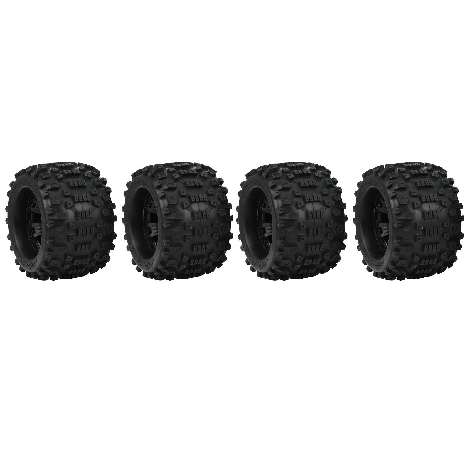 4Pcs RC Car Wheels Tires Accessory for ZD Racing Large Foot 1 8 Model Car 170x103mm
4Pcs RC Car Wheels Tires Accessory for ZD Racing Large Foot 1 8 Model Car 170x103mm