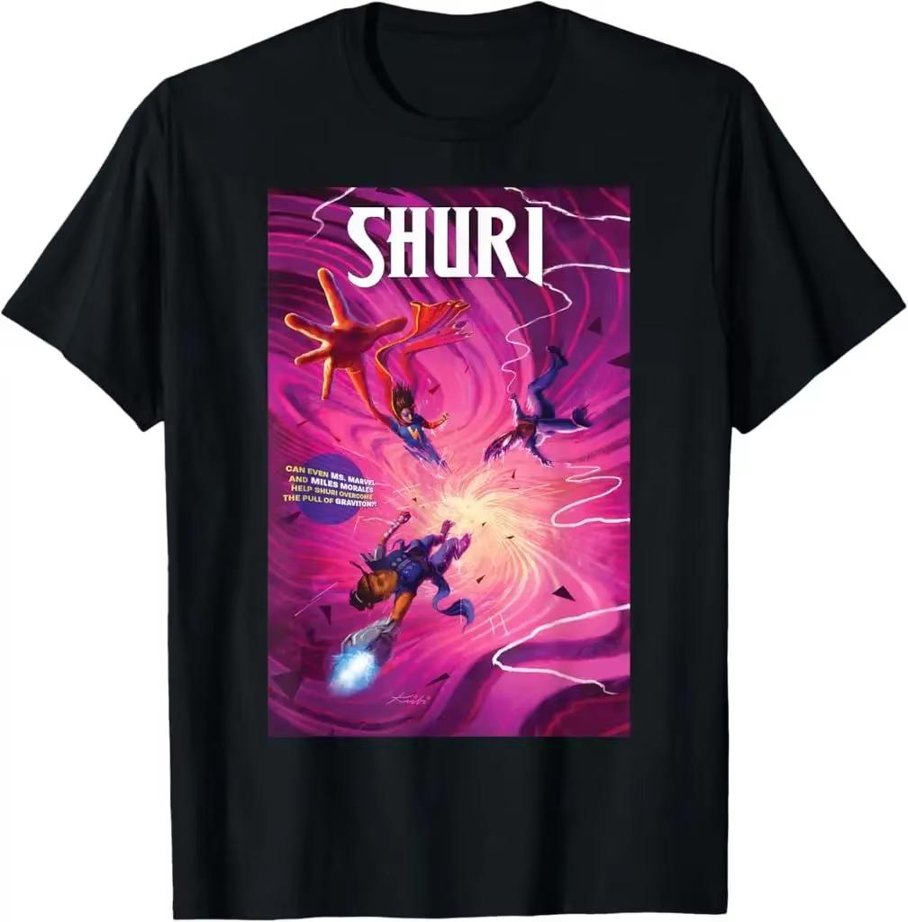 2026 new Marvel black Tshirt vibrant digital art pattern dynamic pure cotton roundneck shirt S
2026 new Marvel black Tshirt vibrant digital art pattern dynamic pure cotton roundneck shirt S
